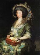 Portrait of the Wife of Juan Agust Francisco de goya y Lucientes